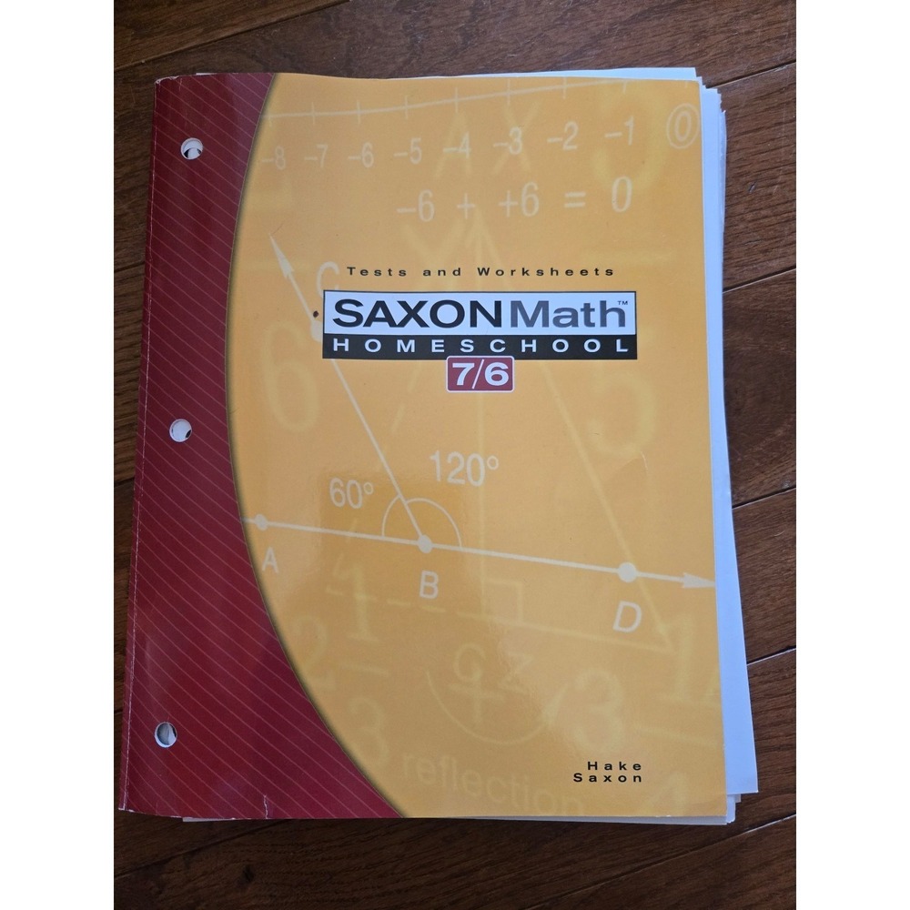 Saxon Math 7/6 - Picture 2 of 3